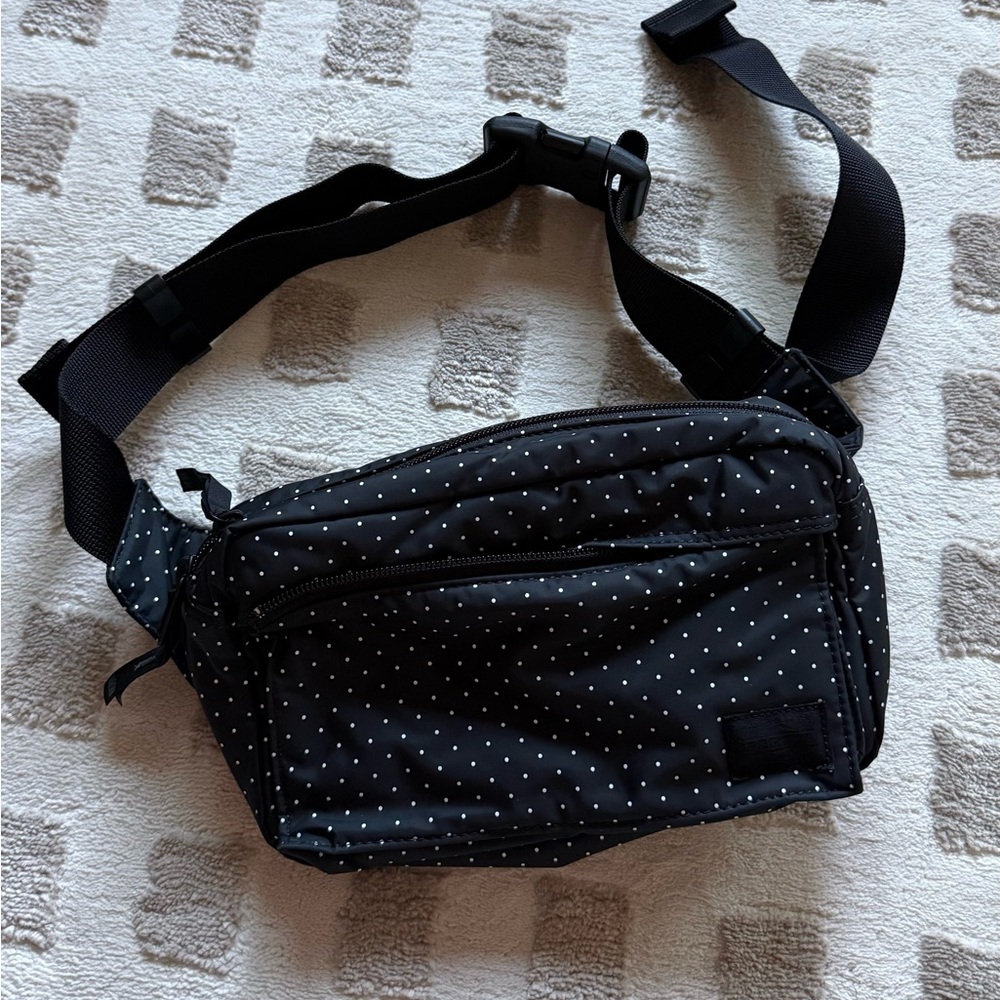 HEAD PORTER  Yoshida polka Dot Series waist shoulder  travel bag